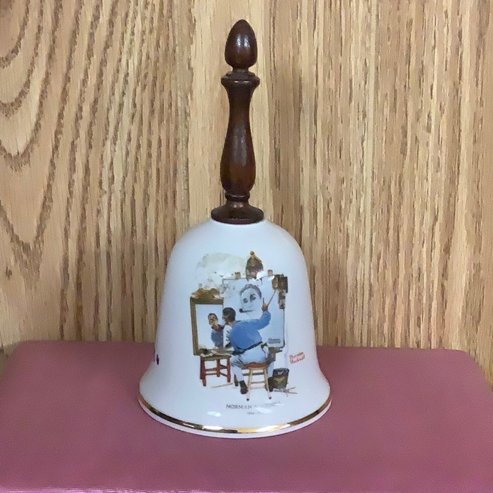 DANBURY MINT NORMAN ROCKWELL BELL.